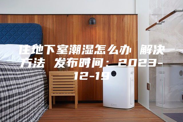 住地下室潮濕怎么辦 解決方法 發布時間:2023-12-19