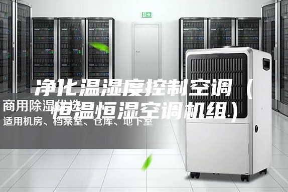 凈化溫濕度控制空調(恒溫恒濕空調機組)